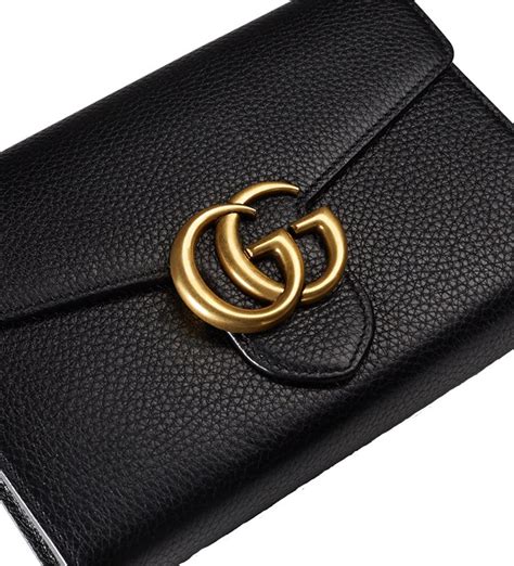 gucci marmont wallet review mens|Gucci small wallet on chain.